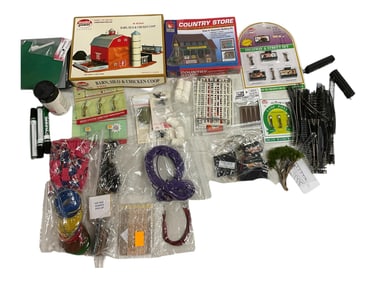 Lot of Miscellaneous Items forToy Trains, "N" Scale
