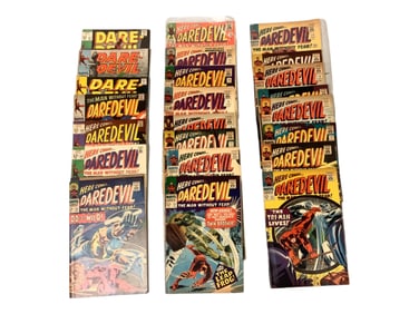 Vintage Comic Books 7"W x 14.25"H