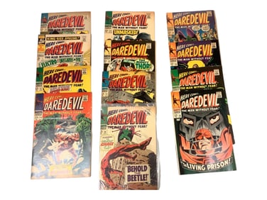 Vintage Comic Books Approx 7"W x 10.25"H