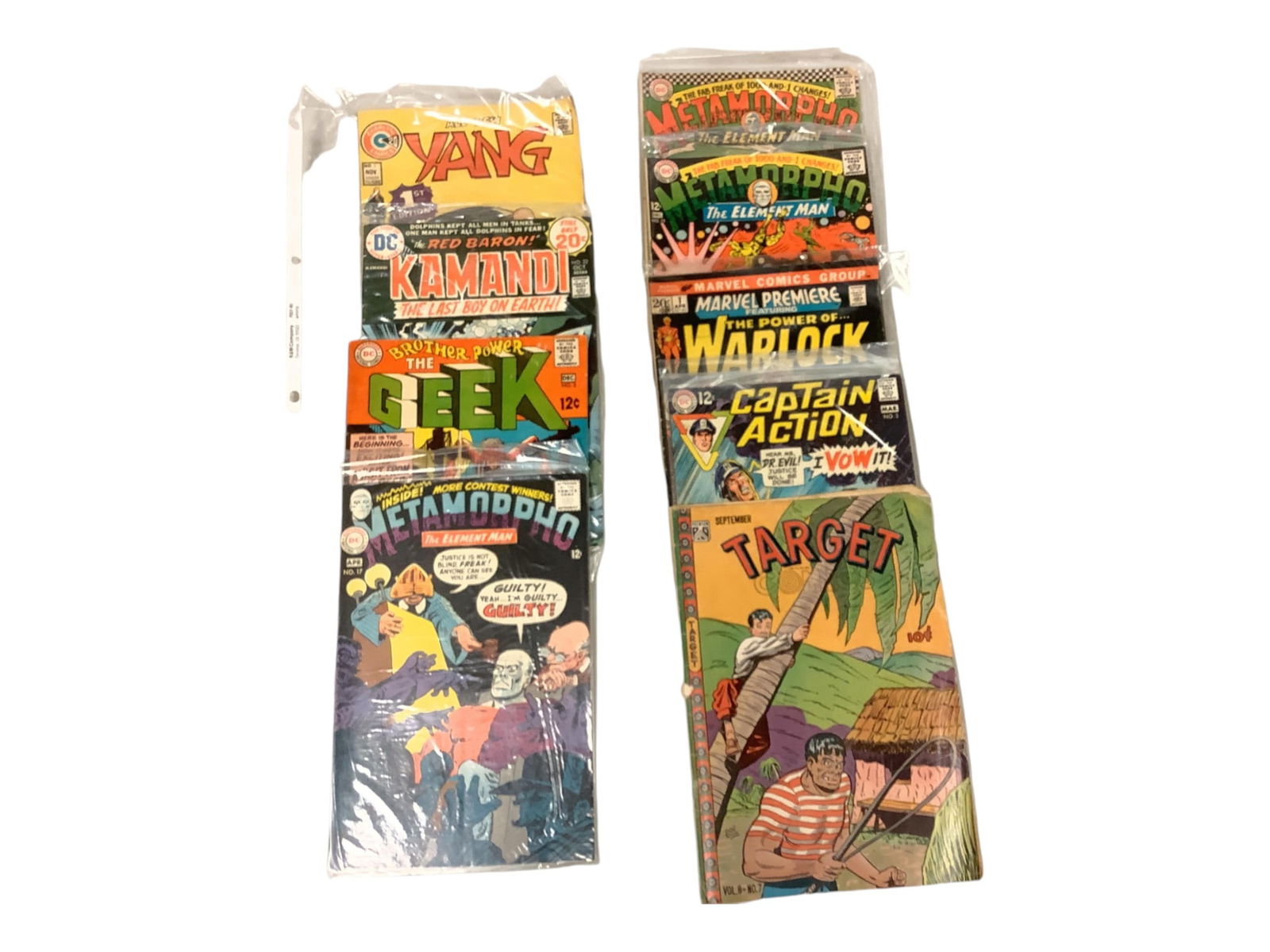 Vintage Comic Books Approx 7" x 10.25"H (1 of 2)