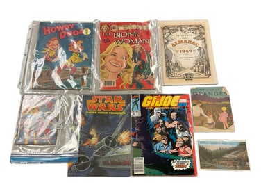 Comic Books and Reading Material.