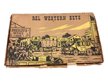 Rel Western Set in Original Box