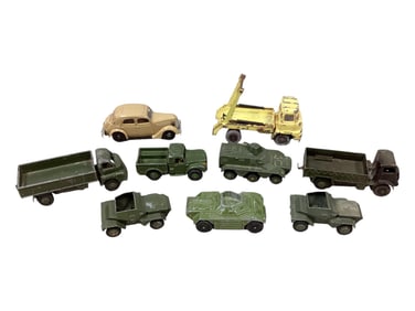 Dinky Military Vehicles, 1949 Ford and a Truck