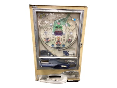 Nishijin Wood Framed Pachinko Game 32" H x 20 1/2" W