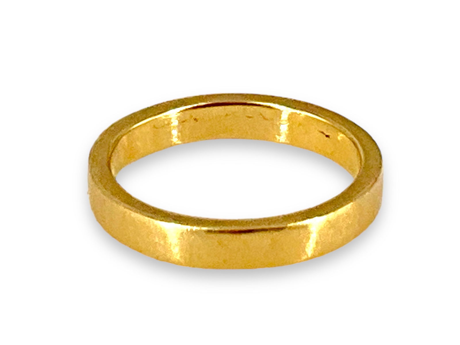 14kt Yellow Gold Wedding Band (1 of 6)