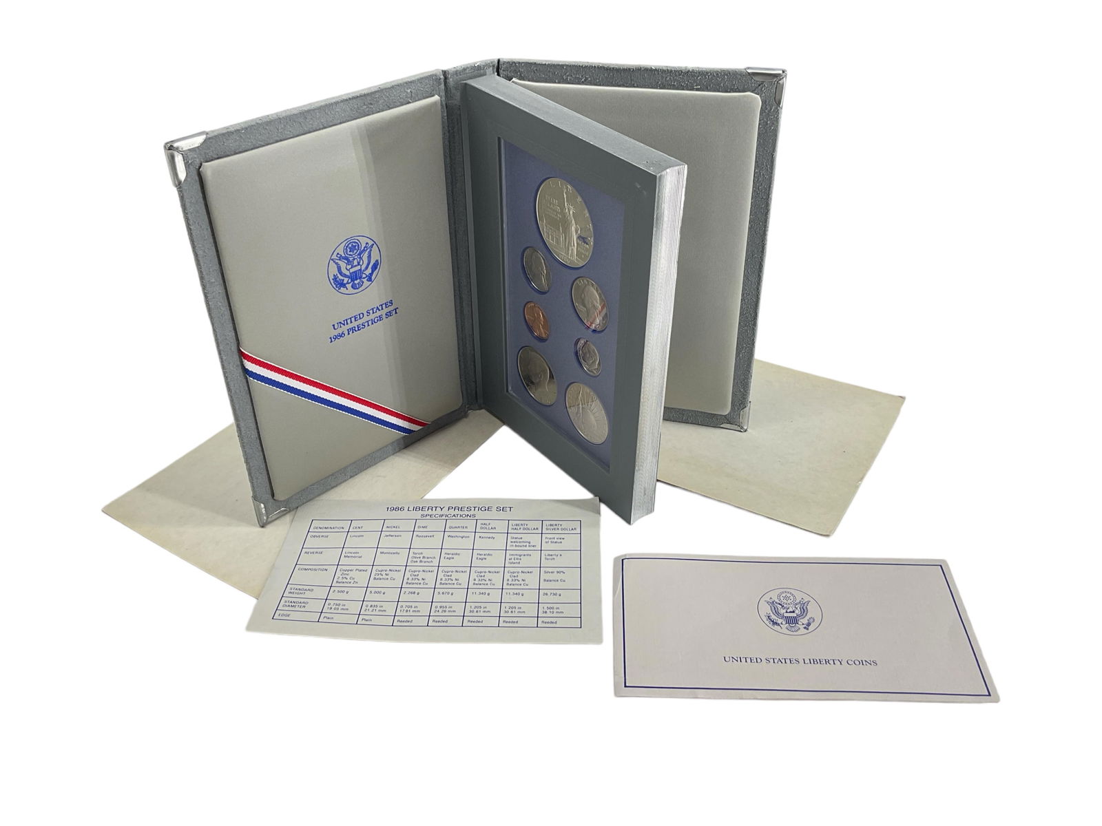 U.S. 1986-S Prestige Coin Set (1 of 8)