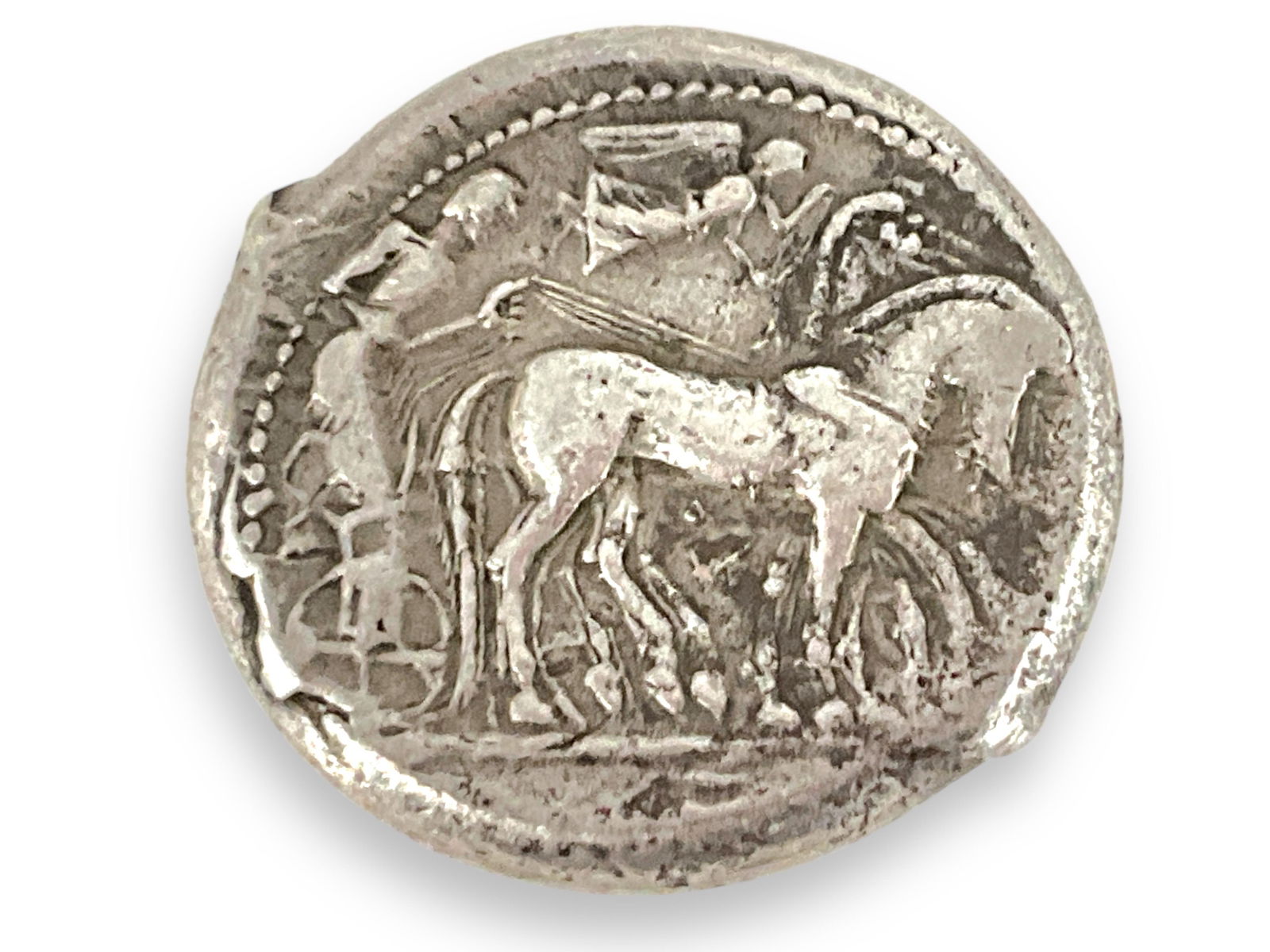 Sicily, Syracuse AR Tetradrachm Ancient Coin (1 of 3)