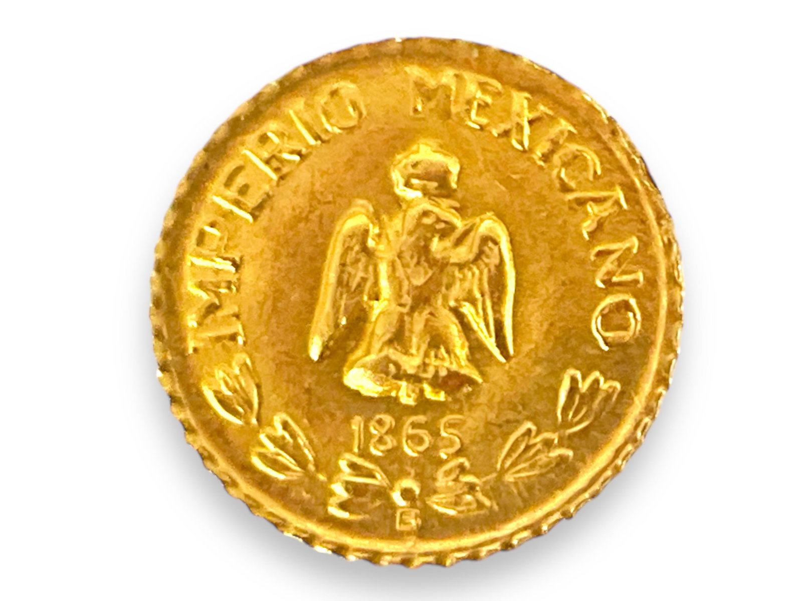 Gold Bullion Fantasy Coin: Gold Bullion Fantasy Coin 90% fine gold composition (tested) - gold composition doubtful, perhaps Lebanese or Italian origin, fantasy "coin" - no Mexico 1 peso coin issued this date, other e