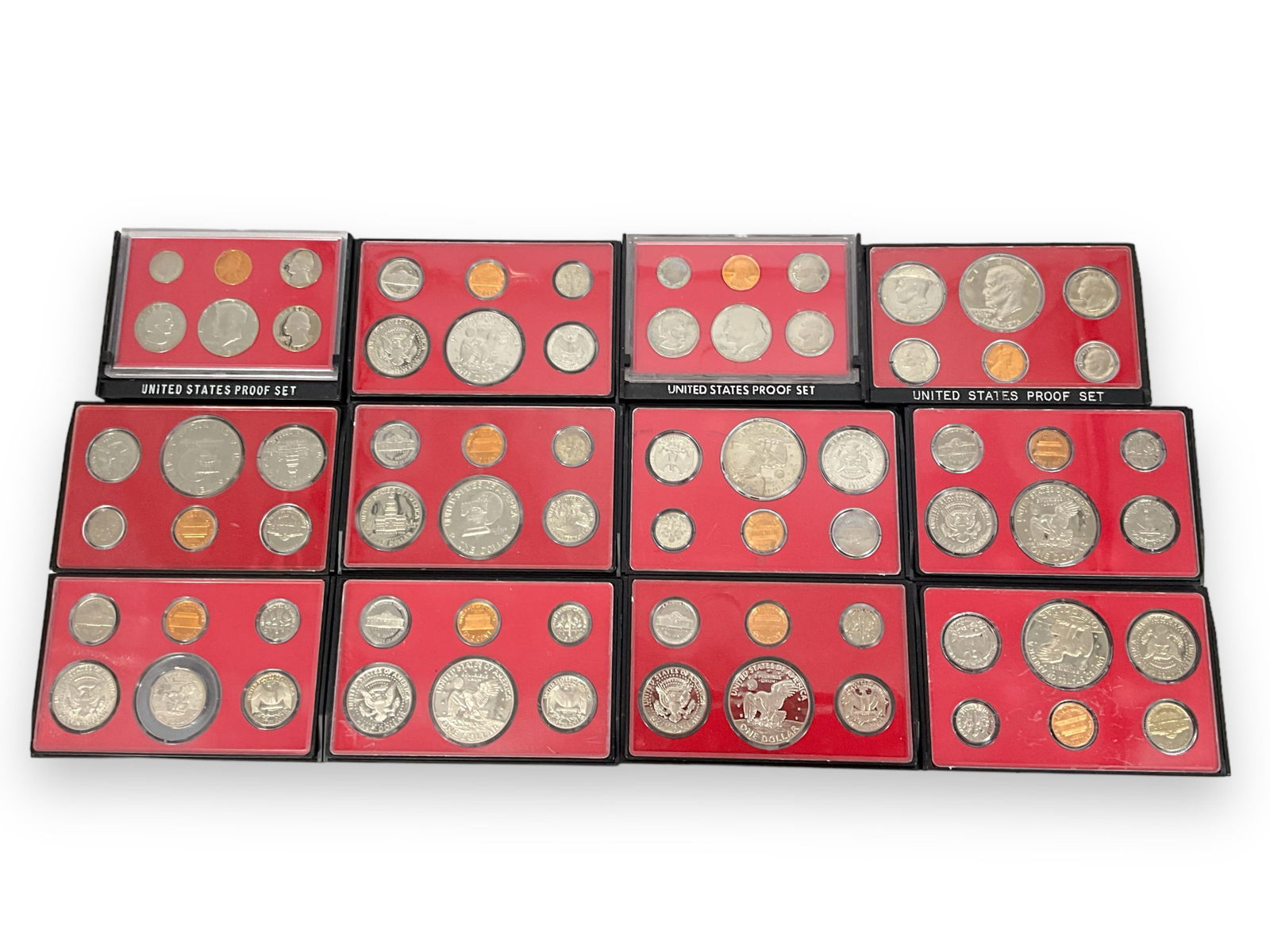 (12) U.S. Proof Sets (1 of 6)