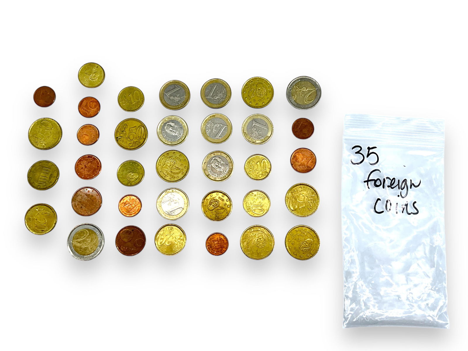 35 Foreign Coins (1 of 9)