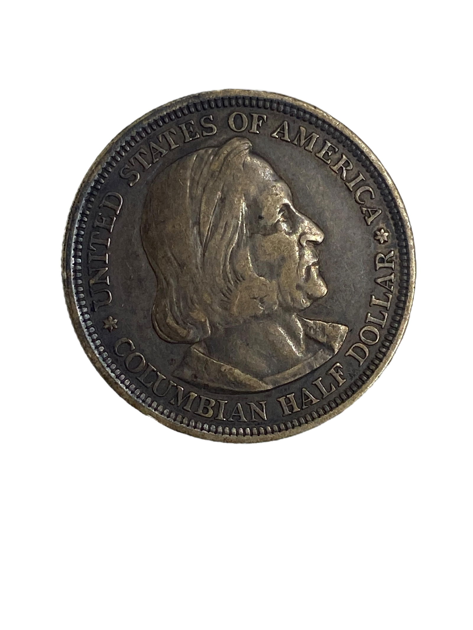 1893 U.S. Columbian Expedition Half Dollar Coin (1 of 2)