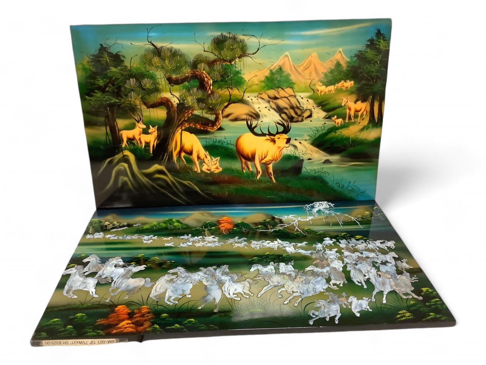 Pair of Unique Asian Themed Pictures (1 of 7)