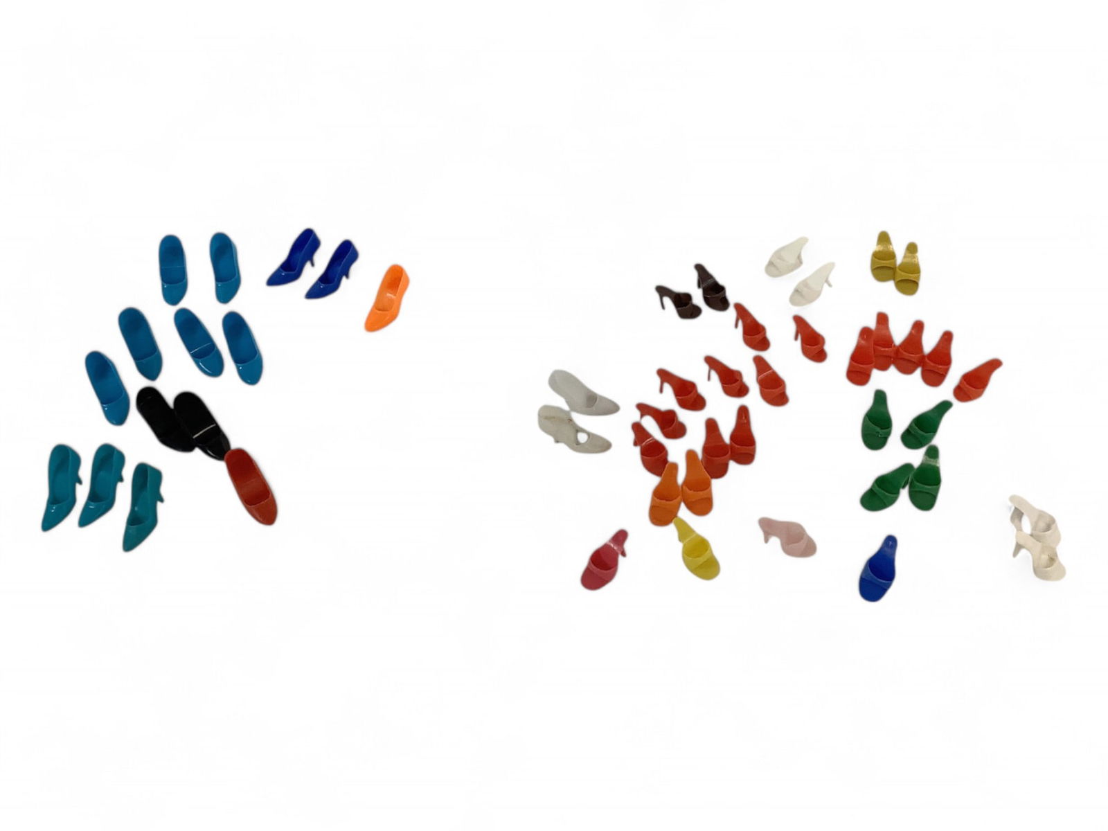 Bag of Open Toe and Closed Toe Shoes (1 of 4)