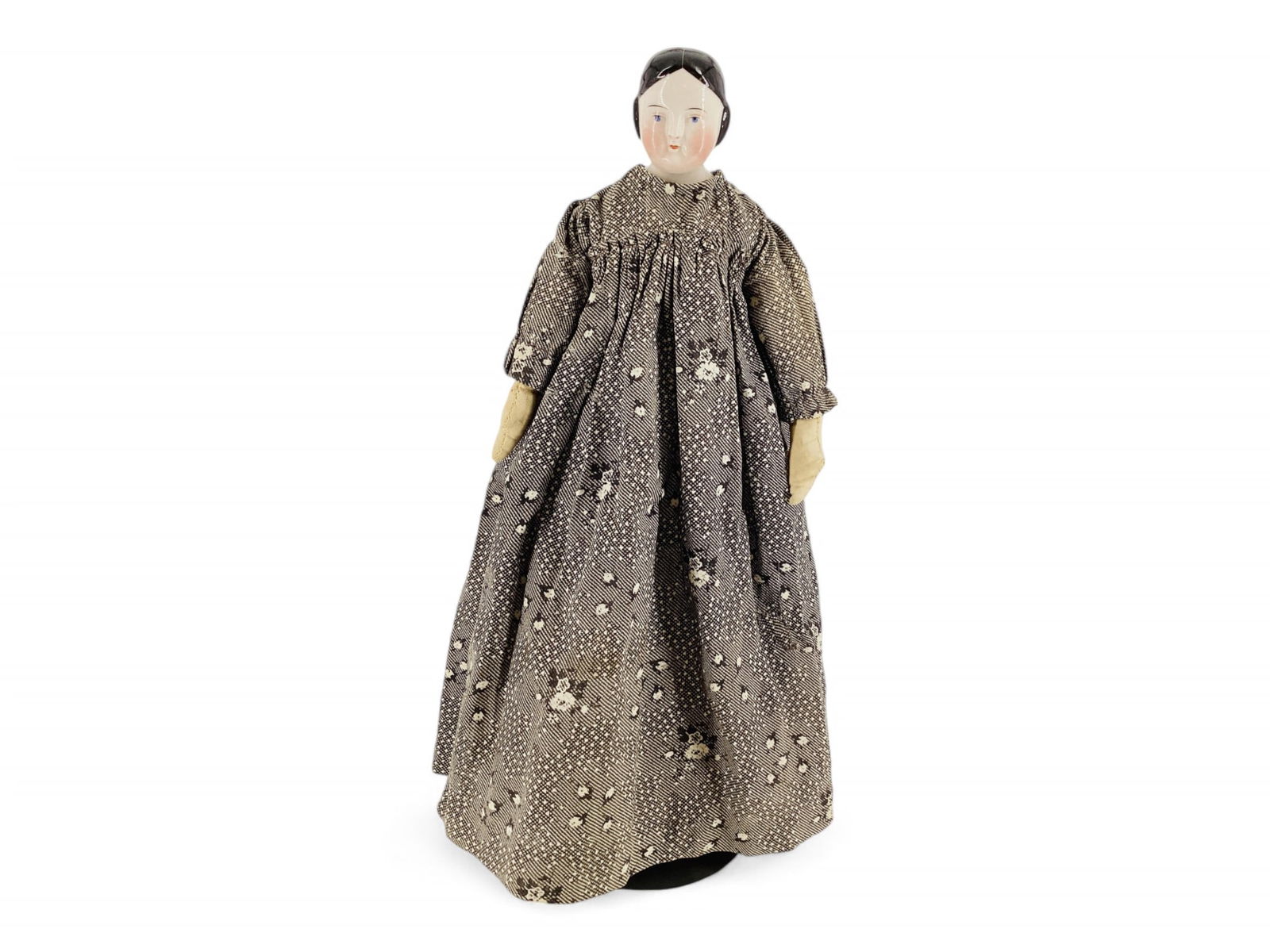 China Shoulder Head Lady with Covered Wagon Hairstyle. (1 of 4)