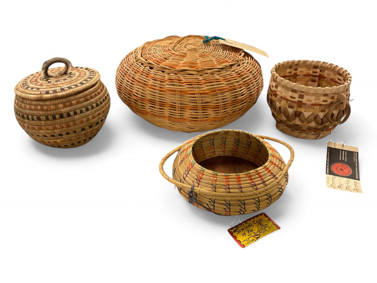 Variety of Woven Basket (1 of 2)