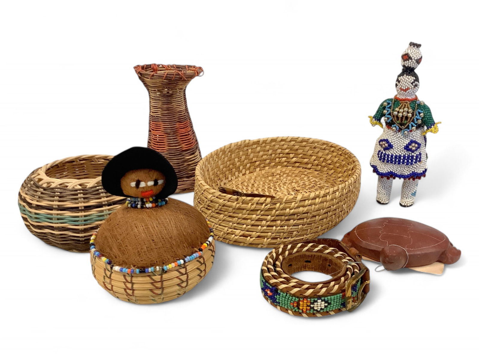 Vintage Baskets, Dolls and more (1 of 16)