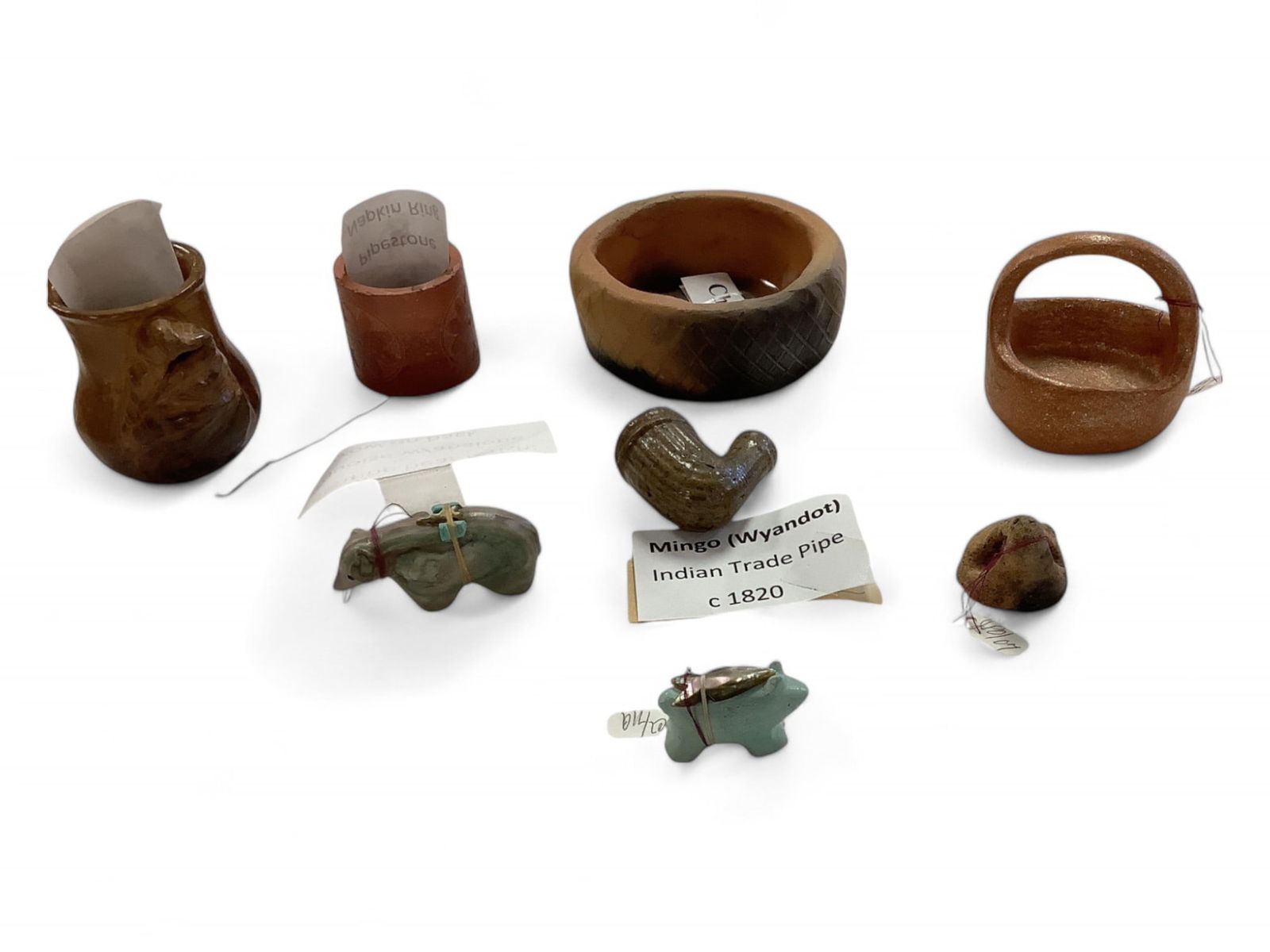 A Variety Of American Indian Stoneware (1 of 8)