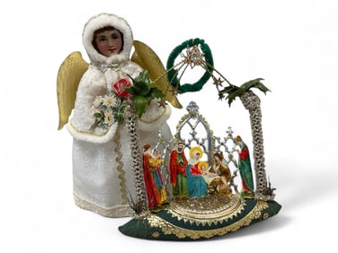 Vintage Style Christmas Ornaments.
