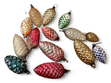 Vintage Glass Ornaments