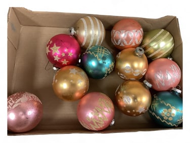 Vintage Large Christmas Ornaments