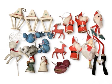 Assortment of Christmas Decorations