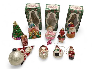 Collection of Old World Christmas Ornaments