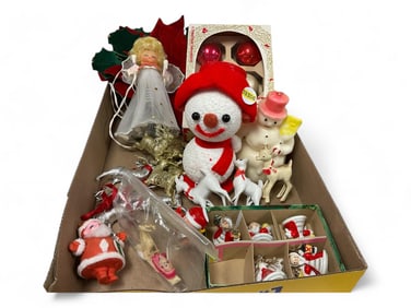 Lot of Vintage Christmas Items