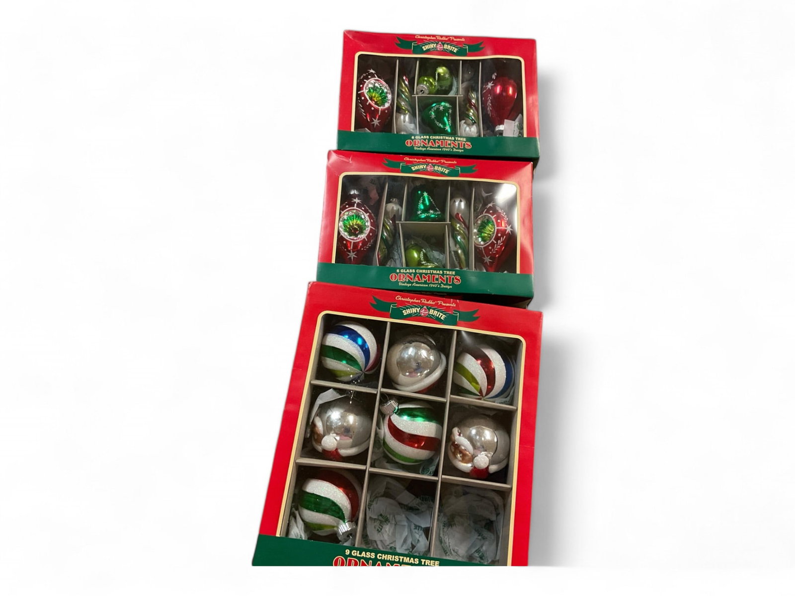 Christopher Radko Shiny Brite Ornaments (1 of 4)