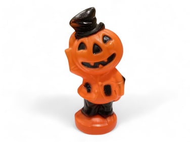Empire Lighted Jack - O - Lantern in a Top Hat 14 1/2" H