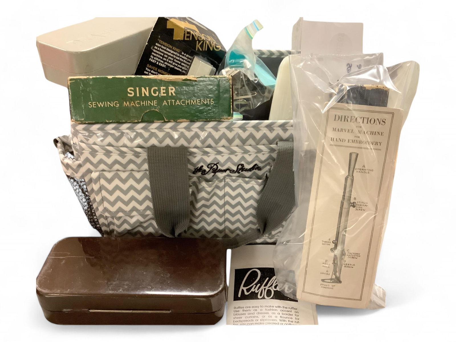 Lots and Lots of Sewing Accessories with Tote (1 of 2)