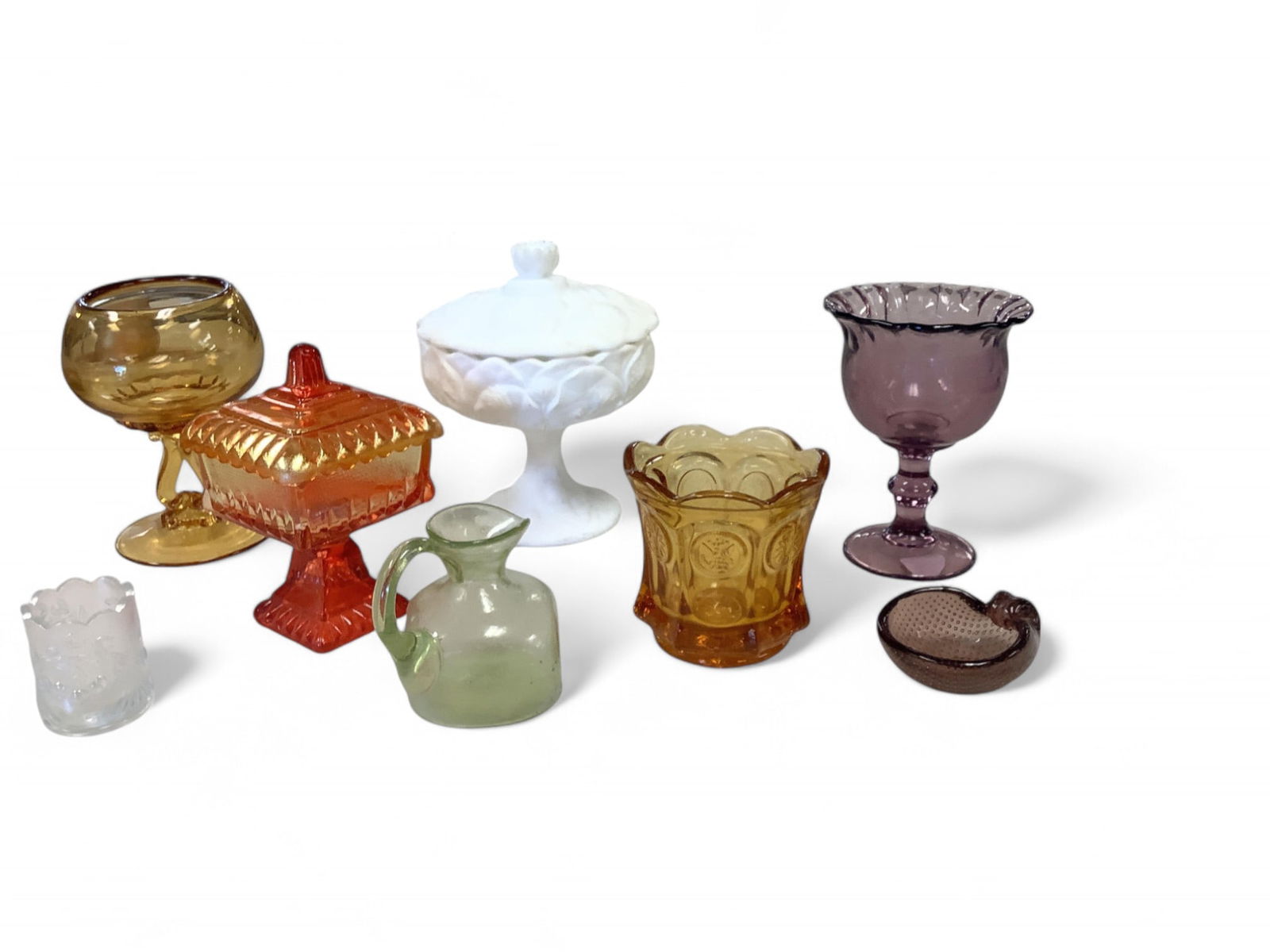 (8) Miscellaneous Art Glass Items (1 of 1)