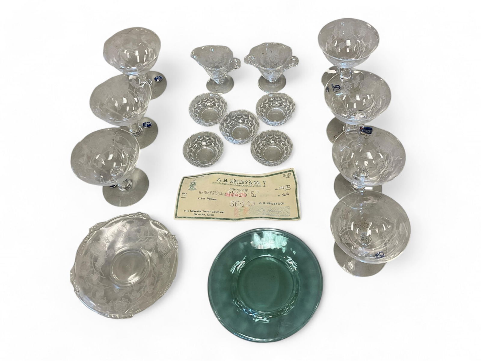 Heisey Glass Items (1 of 2)
