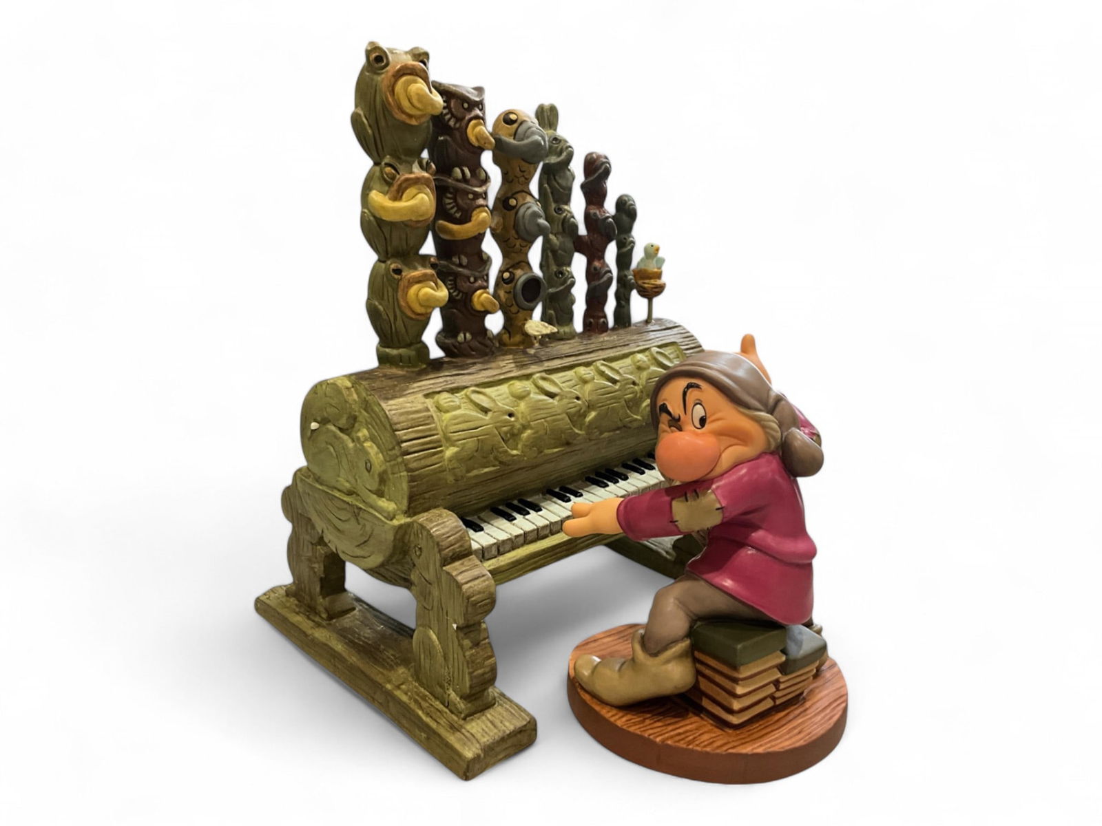 Walt Disney Figurine in Original Box - Snow White and the Seven Dwarfs "Grumpy and Pipe Organ": Walt Disney Figurine in Original Box - Snow White and the Seven Dwarfs "Grumpy and Pipe Organ"