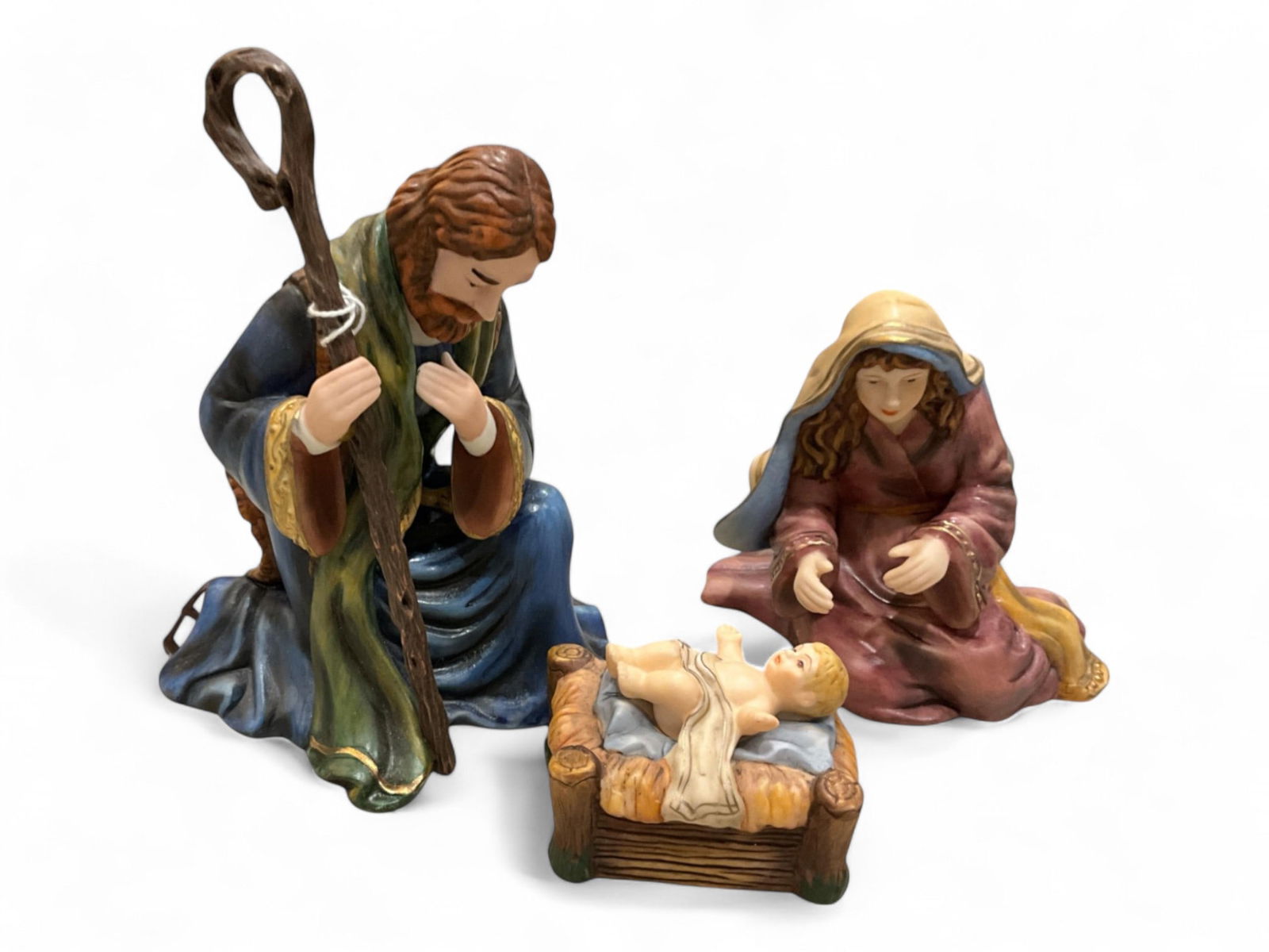 2001 Thomas Kinkade's Nativity Collection "The Holy Family" (1 of 4)