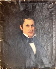 Original Oil Painting Measures 25" x 30".