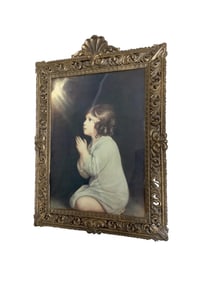 Unusual Metal Frame Measures 15.75" x 21.25".