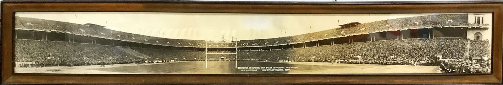 Panoramic Photo Ohio vs Michigan 1922 Measures 59" x 10.75". (1 of 6)