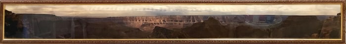 Panoramic Photo of Grand Canyon Measures 88" x 11.5".