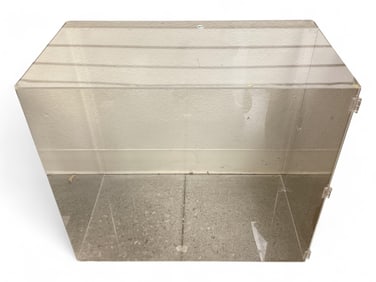 Clear Acrylic Display Case 30 1/2" H x 34 1/2" W x 18 1/2" D