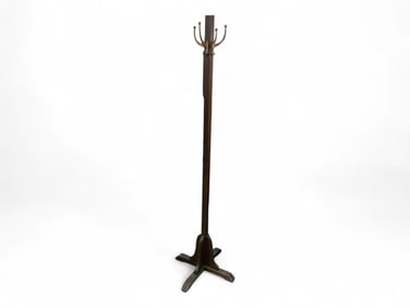 Vintage Hall Tree 68" H