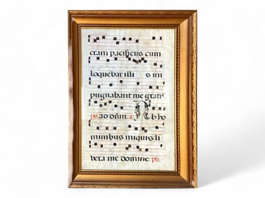 Rare Sheet Music on Cloth Measures 21" x 30".