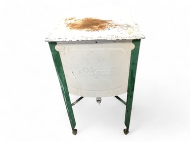 Ideal Galvanized Wash Tub 32" H x 17 1/2" W x 21" D