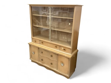 Mid Century Modern Buffet 65 1/2" H x 52" W x 17" D