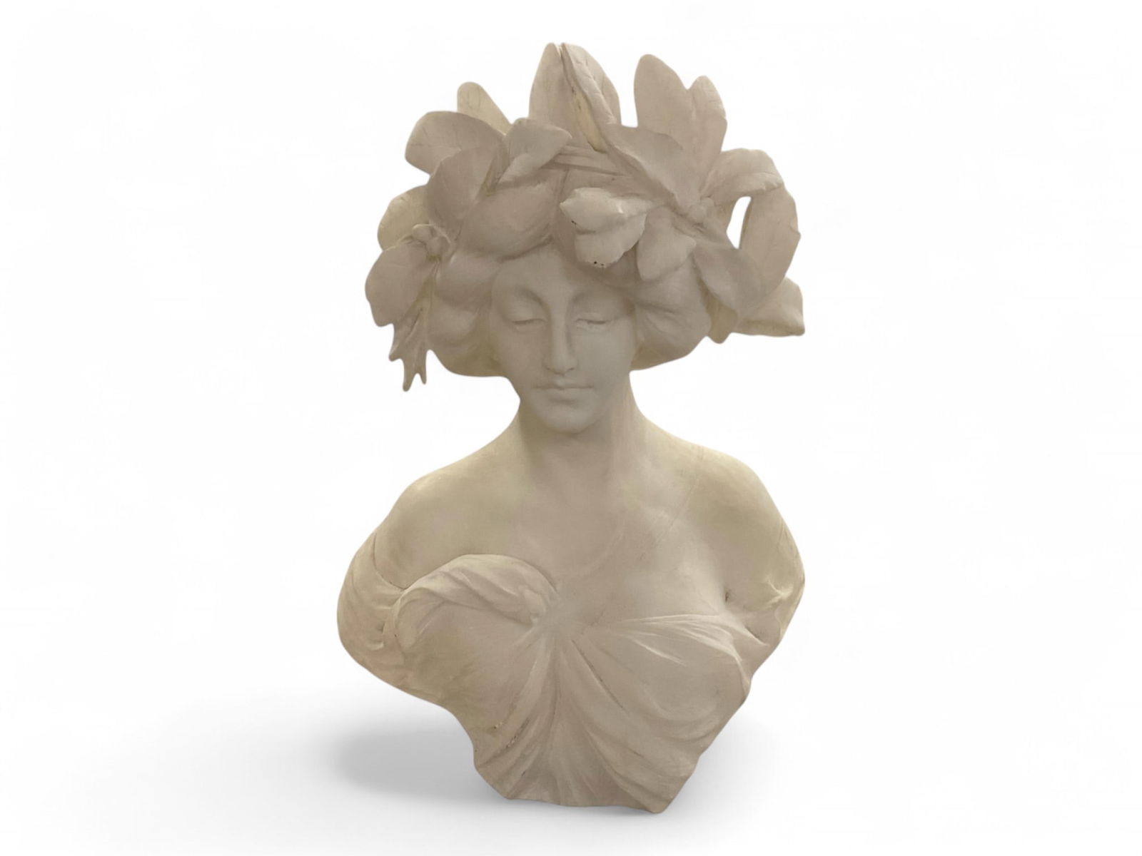 Adolfo Cipriani Marble Bust (1 of 2)