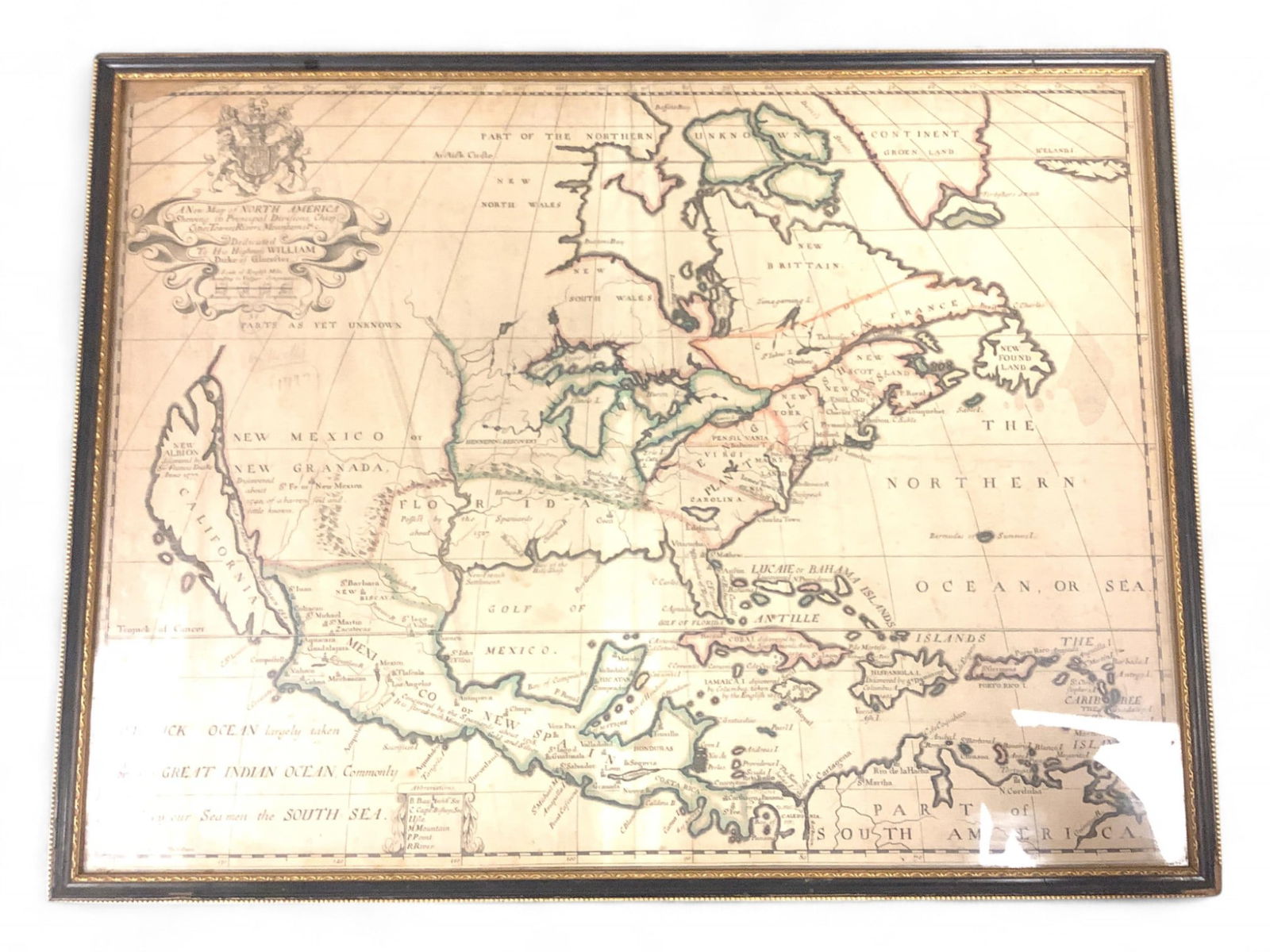 Vintage Reproduction Map (1 of 3)