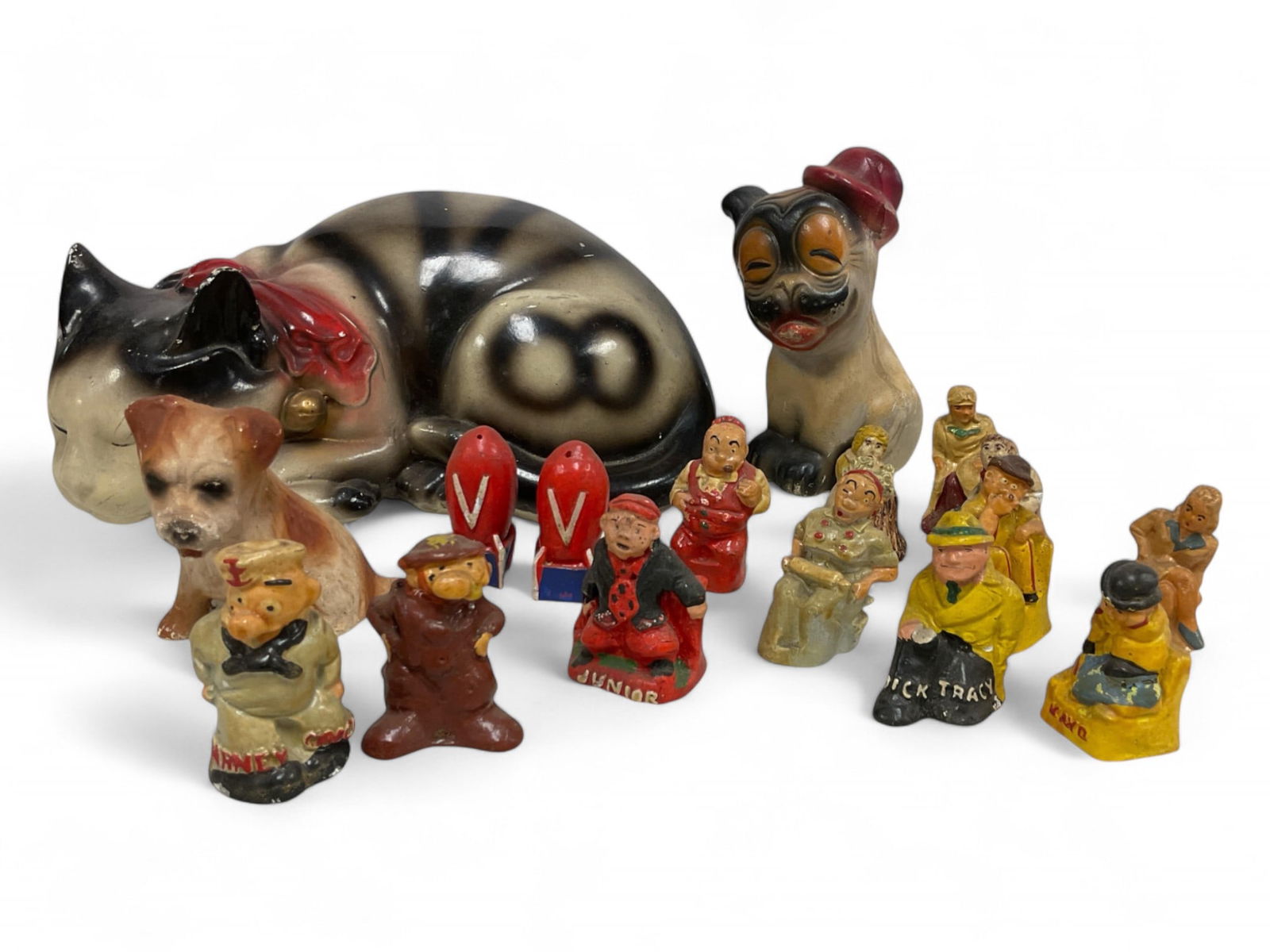 Eclectic Collection of 1940's Figures (1 of 4)