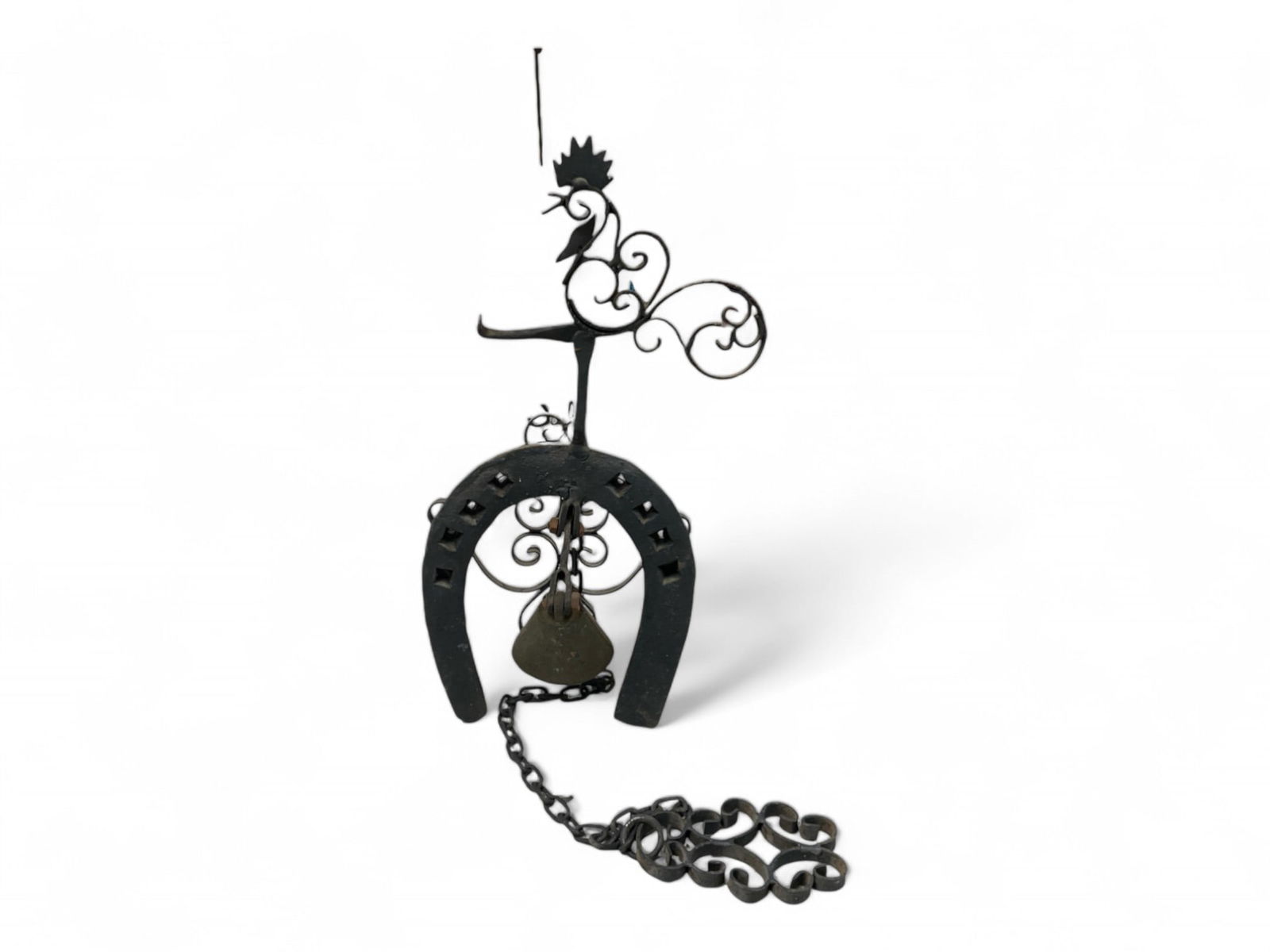 Wrought Iron Dinner Bell (1 of 3)