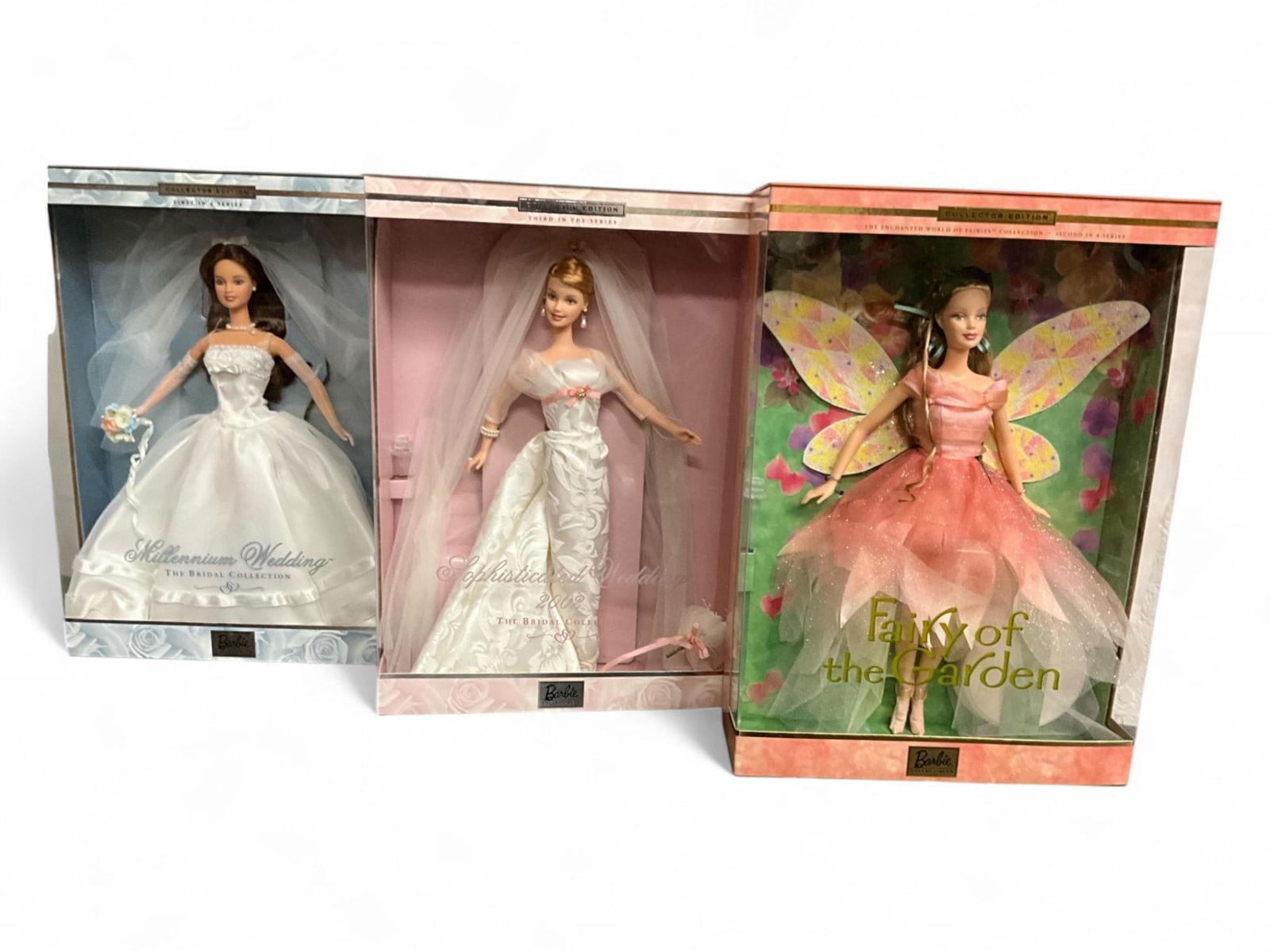 (3) Collector Edition Barbies (1 of 4)