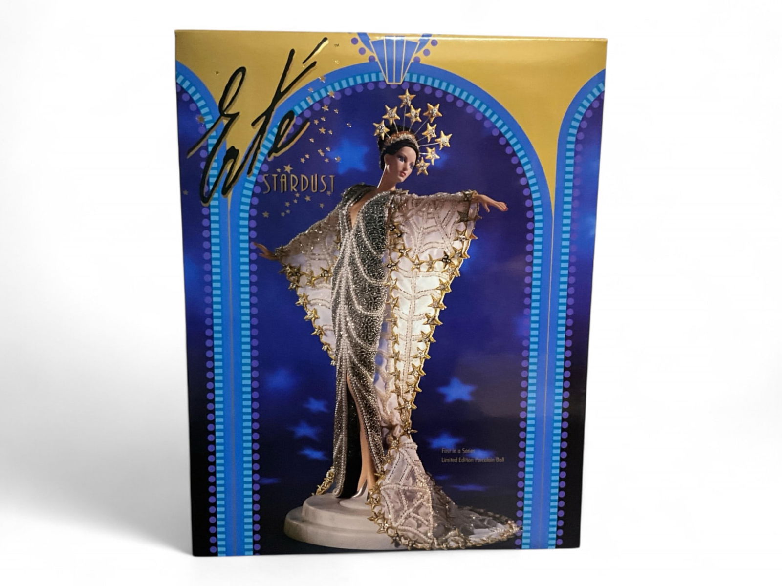 Erte Stardust Porcelain Doll 10993, in Original Shipper: Erte Stardust Porcelain Doll 10993, in Original Shipper