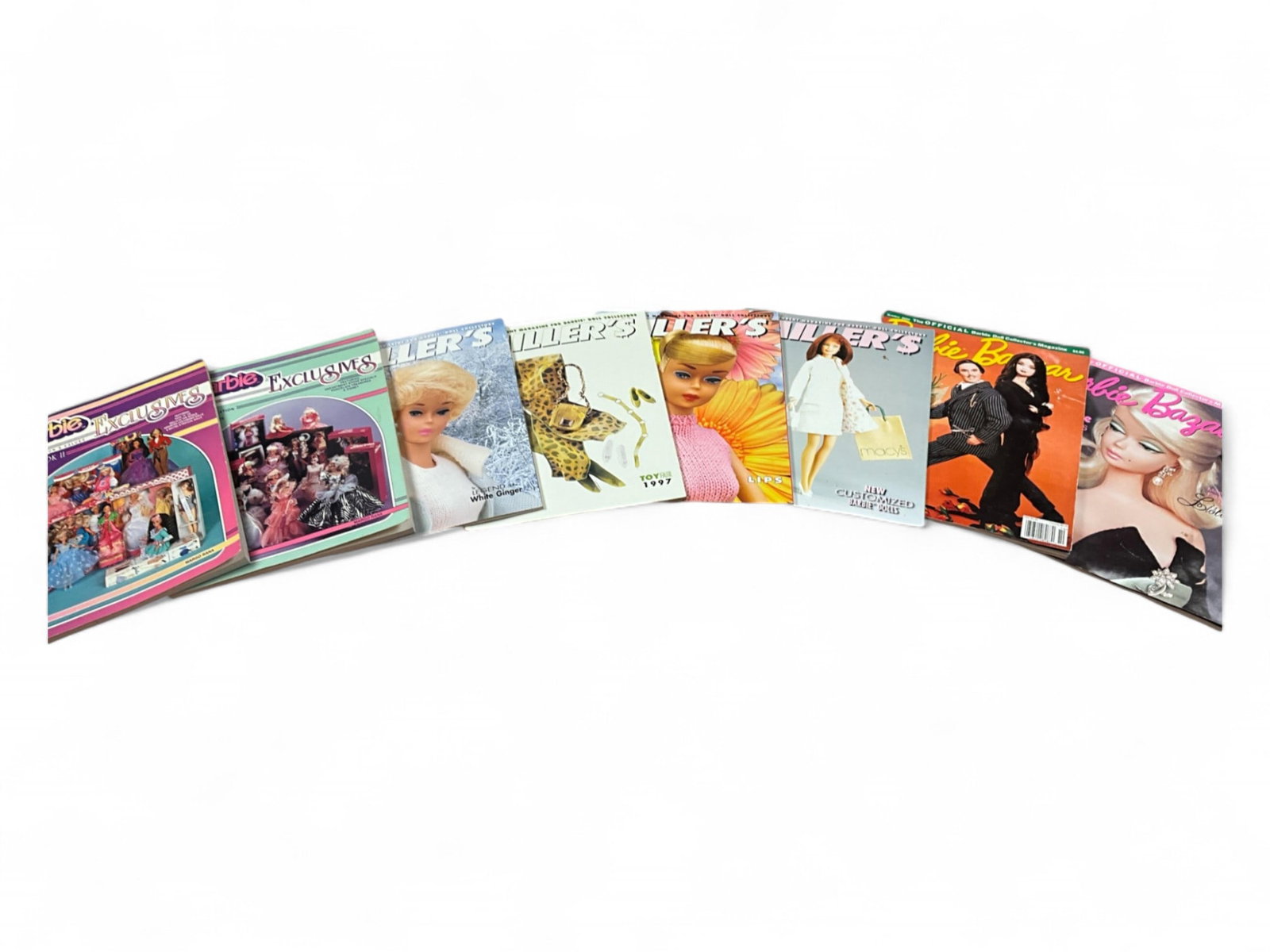 (8) Vintage Miller's Fashion Doll, Barbie Bazaar Magazines, and Barbie Exclusives Identification: (8) Vintage Miller's Fashion Doll, Barbie Bazaar Magazines, and Barbie Exclusives Identification Guides